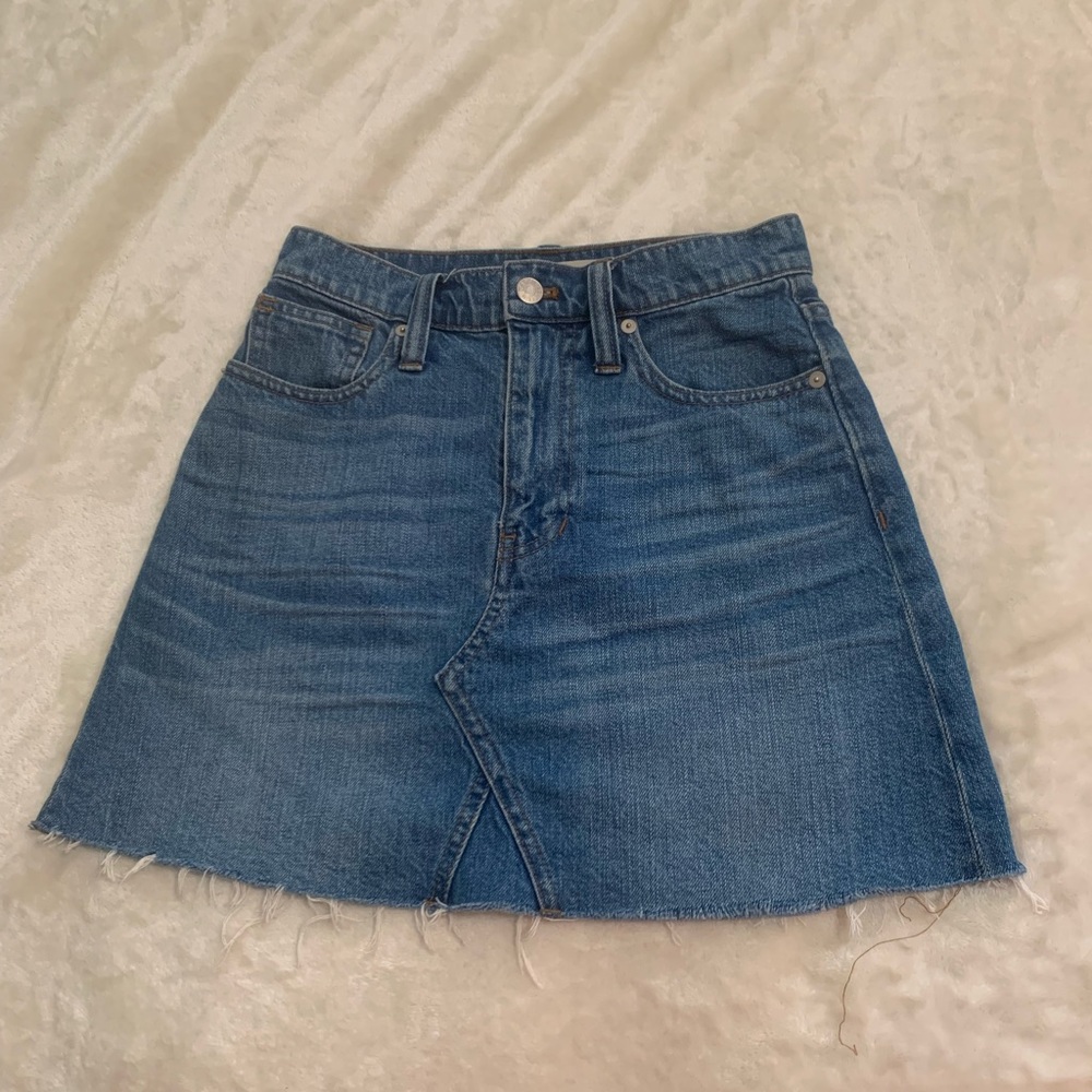 Madewell Blue Denim Women’s Jean Skirt Size 24